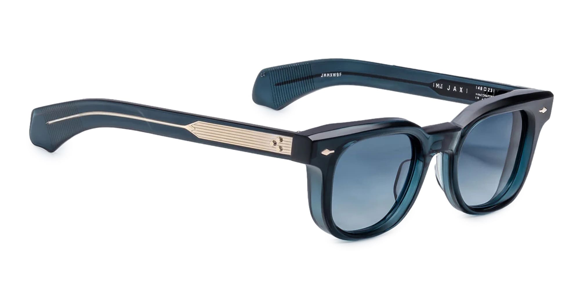 Ottica Mondello Roma - Jacques Marie Mage - JMMXW-9F - JAX 2 - INDIGO - Acetate - shape Wellington - blue - EYEWEAR - SUNGLASSES - Unisex,Uomo,Donna,Women,Men - lens Blue - Made In Japan