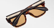 Ottica Mondello Roma - Jacques Marie Mage - JMMCASH-15D - JOHNNY CASH BY JMM: CASH - SAMOA - Acetate - shape  - Tortoise - EYEWEAR - SUNGLASSES - Uomo,Men - lens  - Made In Japan