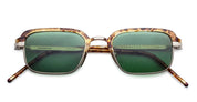 Ottica Mondello Roma - Jacques Marie Mage - JMMCM-2X - COMANCHE - VINTAGE TORTOISE - Titanium - shape Rectangular - Tortoise - EYEWEAR - SUNGLASSES - Unisex,Uomo,Donna,Women,Men - lens Green - Made In Japan