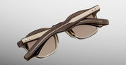 Ottica Mondello Roma - Jacques Marie Mage - JMMZPX-B10 - ZEPHIRIN 47 - LESCOT - Acetate - shape Squared - grey - EYEWEAR - SUNGLASSES - Unisex,Uomo,Donna,Women,Men - lens Brown - Made In Japan
