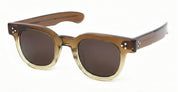 Ottica Mondello Roma - Julius Tart - JTPL-106P-2B-CHOCO-BROWN - FDR 46X24 - BROWN GRADIENT / CHOCO BROWN LENS - Acetate - shape Round - brown - EYEWEAR - SUNGLASSES - Unisex,Uomo,Donna,Women,Men - lens Brown - Made In Japan