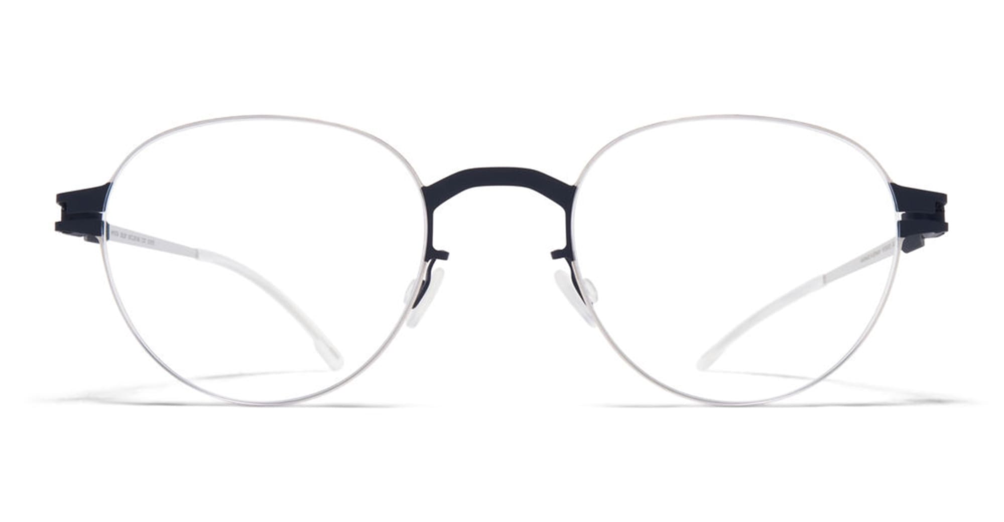  INDIGO RX - stainless steel - shape  - Silver, blue - EYEWEAR - EYEGLASSES - Unisex,Uomo,Donna,Women,Men - lens  - Made In Germany