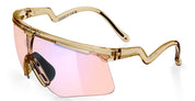 Ottica Mondello Roma - Alba Optics - 8050054517643 - DELTA - SMOKE GLOSSY / VZUM F-LENS FLM - Tr90 - shape Mask - brown - EYEWEAR - SUNGLASSES - Unisex,Uomo,Donna,Women,Men - lens purple - Made In Italy