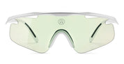 Ottica Mondello Roma - Alba Optics - 8050054516417 - MANTRA - WHITE / VZUM F-LENS BTL - Tr90 - shape Mask - White - EYEWEAR - SUNGLASSES - Unisex,Uomo,Donna,Women,Men - lens blue green - Made In Italy