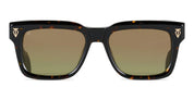 Ottica Mondello Roma - T HENRI - HAE - H1 - PETRA - Acetate - shape Squared - Havana - EYEWEAR - SUNGLASSES - Unisex,Uomo,Donna,Women,Men - lens Gradient brown - Made In Japan