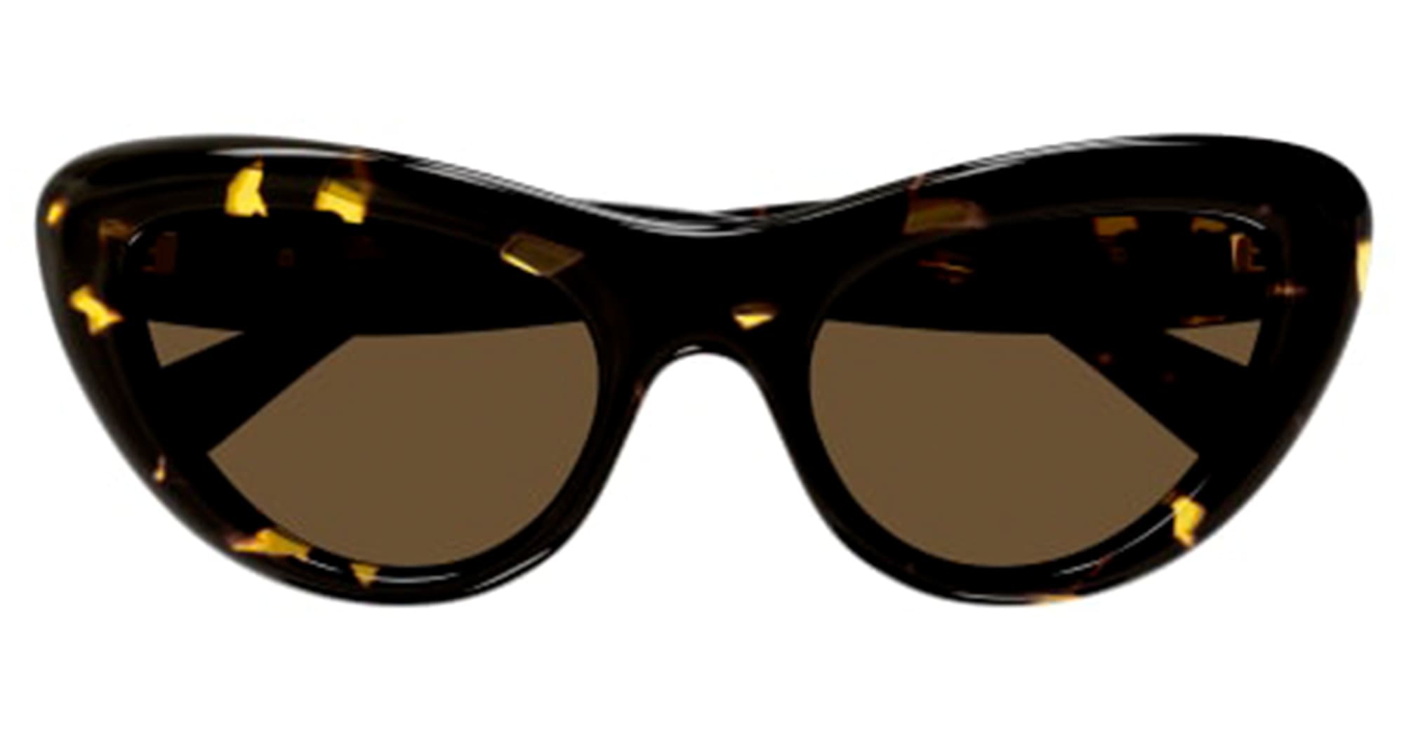 Ottica Mondello Roma - Bottega Veneta - BV1282S-002  - BV1282S-002 - HAVANA - Acetate - shape Cat-eye - Havana - EYEWEAR - SUNGLASSES - Donna,Women - lens Brown - Made In Japan