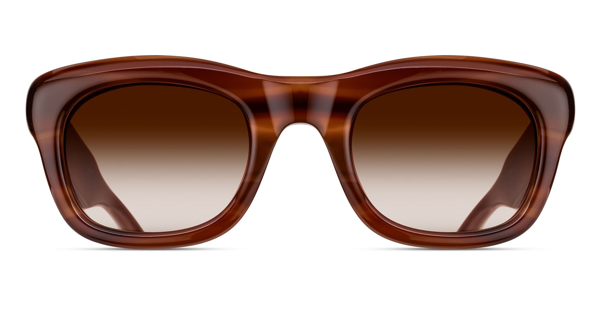 Ottica Mondello Roma - Matsuda - M1042.SG.BLN.50 - M1042 - BLOND / BROWN GRADIENT - Acetate - shape Squared - brown - EYEWEAR - SUNGLASSES - Unisex,Uomo,Donna,Women,Men - lens Gradient brown - Made In Japan