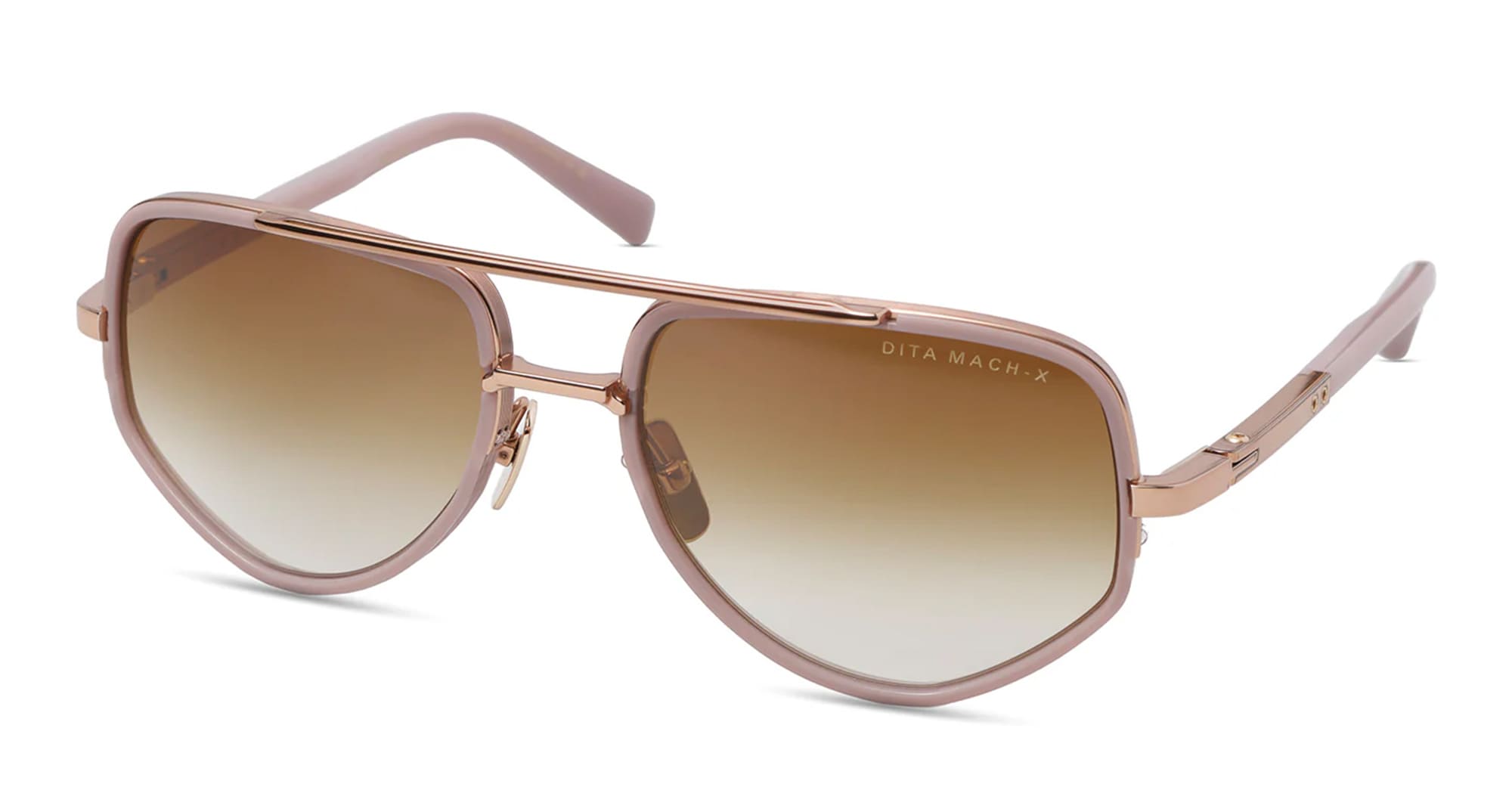 Ottica Mondello Roma - DITA - DTS463-A-02 - MACH-X - TWILIGHT MAUVE / ROSE GOLD - acetate, titanium  - shape  - pink - EYEWEAR - SUNGLASSES - Donna,Women - lens  - Made In Japan