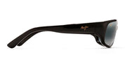 Ottica Mondello Roma - Maui Jim - MJ0103S-001 - STINGRAY - GLOSS BLACK / NEUTRAL GREY LENS - nylon - shape Rectangular - Black - EYEWEAR - SUNGLASSES - Unisex,Uomo,Donna,Women,Men - lens Grey - Made In Italy