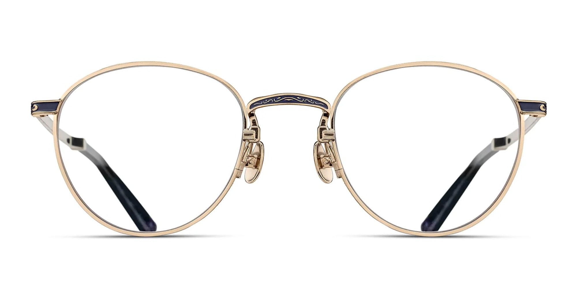 Ottica Mondello Roma - Matsuda - M3164.RX.BG.50 - M3164 - BRUSHED GOLD RX - Titanium - shape Panto - Gold - EYEWEAR - EYEGLASSES - Unisex,Uomo,Donna,Women,Men - lens Clear - Made In Japan