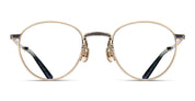 Ottica Mondello Roma - Matsuda - M3164.RX.BG.50 - M3164 - BRUSHED GOLD RX - Titanium - shape Panto - Gold - EYEWEAR - EYEGLASSES - Unisex,Uomo,Donna,Women,Men - lens Clear - Made In Japan
