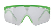 Ottica Mondello Roma - Alba Optics - 8050054517780 - DELTA - PISTACHIO / VZUM SUPER ALU - Tr90 - shape Mask - green - EYEWEAR - SUNGLASSES - Unisex,Uomo,Donna,Women,Men - lens Grey - Made In Italy