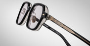 Ottica Mondello Roma - Jacques Marie Mage - JMMHOLRX-1K - HOLDEN - MAVERICK RX - Acetate - shape  - Black - EYEWEAR - EYEGLASSES - Unisex,Uomo,Donna,Women,Men - lens  - Made In Japan