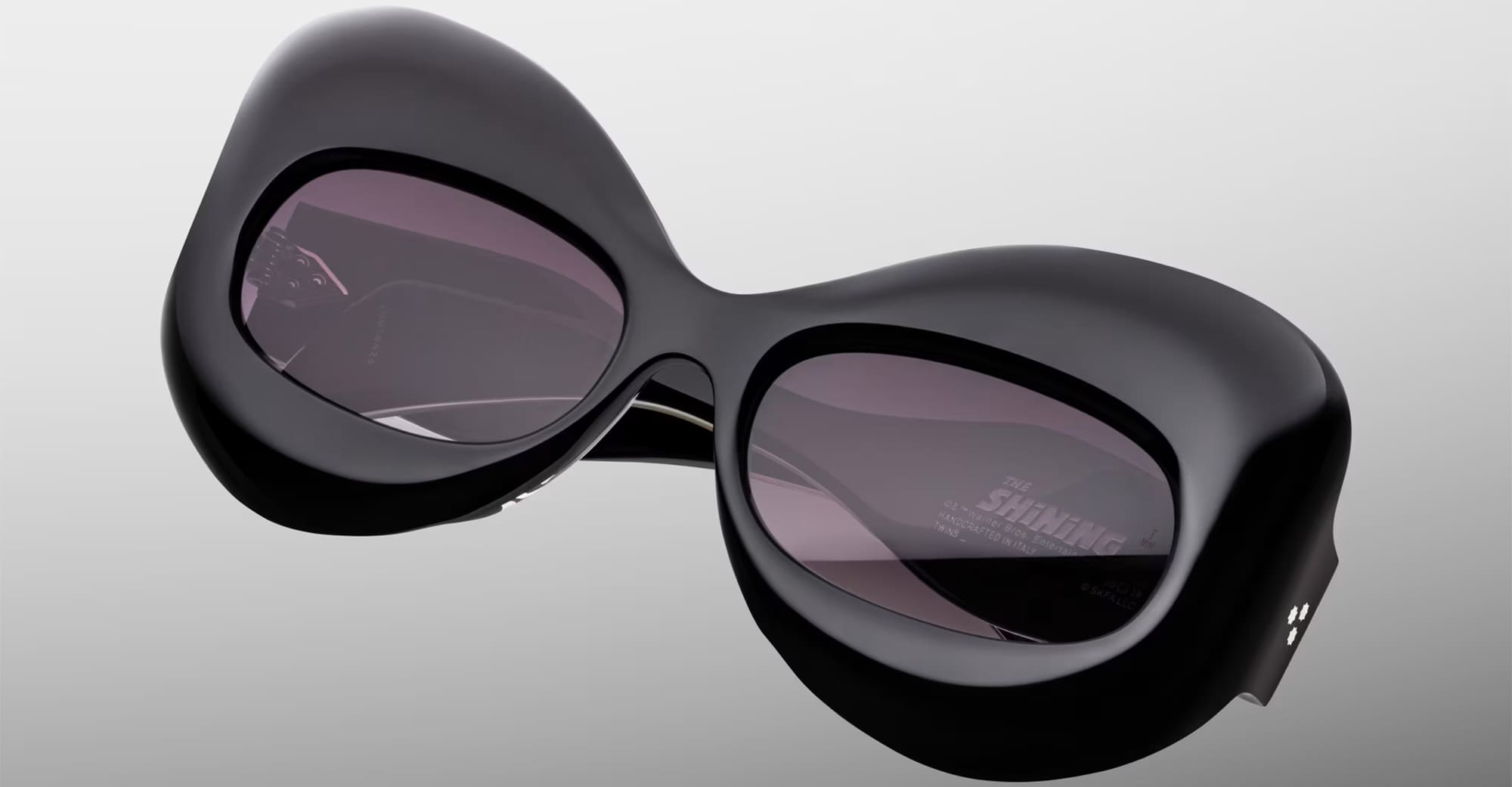 Ottica Mondello Roma - Jacques Marie Mage - JMMTWN-26 - STANLEY KUBRICK BY JMM: TWINS - SHADOW - Acetate - shape Butterfly - Black - EYEWEAR - SUNGLASSES - Unisex,Uomo,Donna,Women,Men - lens Gradient black - Made In Japan