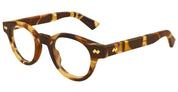 Ottica Mondello Roma - Bottega Veneta - BV1443O-002 - BV1443O-002 - HAVANA RX - Acetate - shape Panto - Havana - EYEWEAR - SUNGLASSES - Donna,Women - lens Clear - Made In Japan