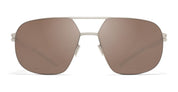 Ottica Mondello Roma - Mykita - 10081983 - ANGUS - SILVER / WHITE RX - stainless steel - shape  - Silver - EYEWEAR - SUNGLASSES - Uomo,Men - lens  - Made In Germany