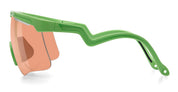 Ottica Mondello Roma - Alba Optics - 8050054517773 - DELTA - PISTACHIO / VZUM SALMON - Tr90 - shape Mask - green - EYEWEAR - SUNGLASSES - Unisex,Uomo,Donna,Women,Men - lens Pink - Made In Italy
