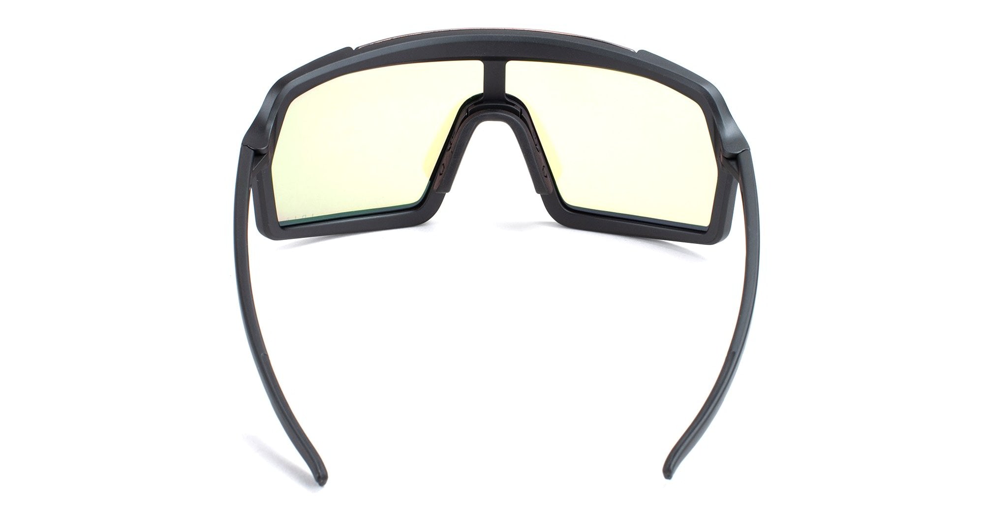 Ottica Mondello Roma - Out Of - XS145589M - Bot 3 - Black / White / IRID X-10 Medium - Acetate - shape Mask - black, white - EYEWEAR - SUNGLASSES - Unisex,Uomo,Donna,Women,Men - lens Blue - Made In Italy