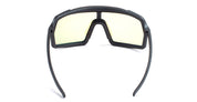 Ottica Mondello Roma - Out Of - XS145589M - Bot 3 - Black / White / IRID X-10 Medium - Acetate - shape Mask - black, white - EYEWEAR - SUNGLASSES - Unisex,Uomo,Donna,Women,Men - lens Blue - Made In Italy