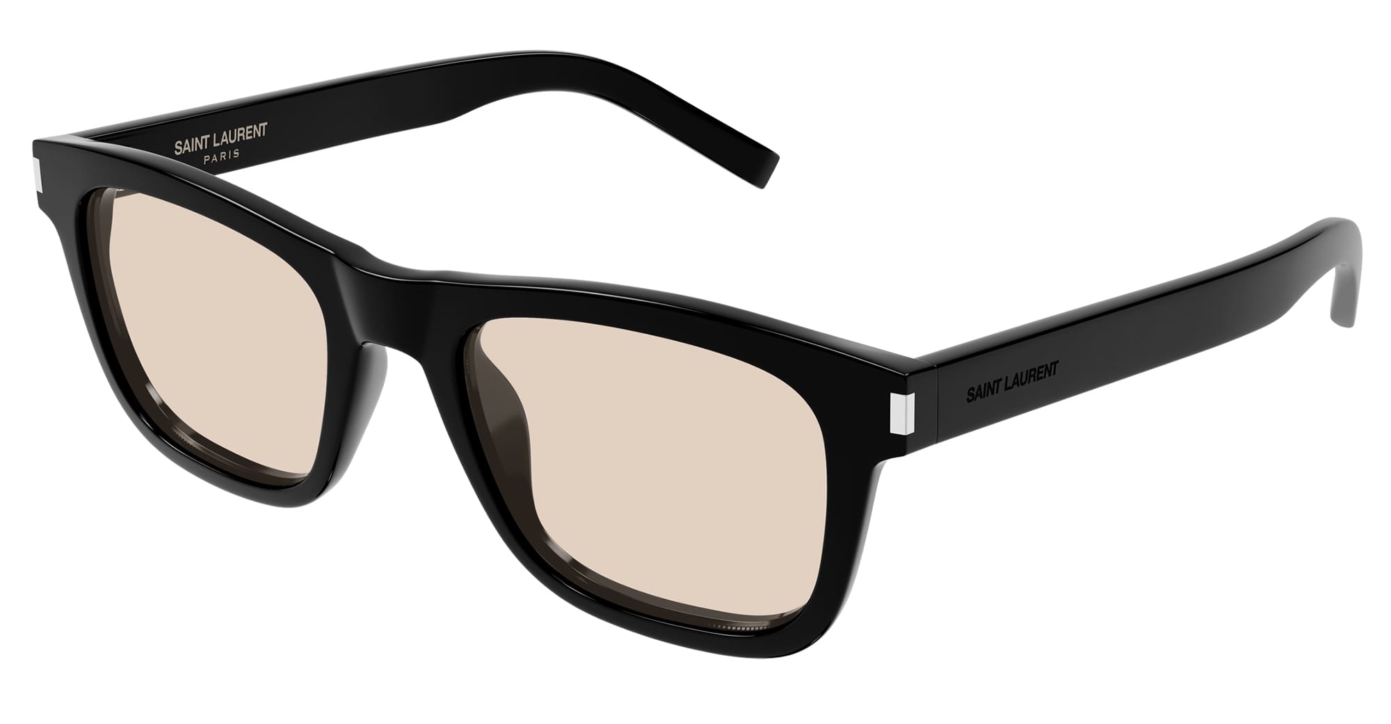Ottica Mondello Roma - Saint Laurent - SL 819-006 - SL 819-006 - BLACK / YELLOW LENS - Acetate - shape Squared - Black - EYEWEAR - SUNGLASSES - Donna,Women - lens yellow - Made In Italy