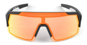 Ottica Mondello Roma - Out Of - XS185588M - Bot 3 LITE - Black / WHITE / IRID RED MEDIUM - Acetate - shape Mask - black, white - EYEWEAR - SUNGLASSES - Unisex,Uomo,Donna,Women,Men - lens red - Made In Italy