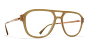 Ottica Mondello Roma - Mykita - 10301626 - HARP - C249 GOLDEN GREEN / LIGHT BRONZE RX - acetate, stainless steel - shape Aviator - brown - EYEWEAR - EYEGLASSES - Unisex,Uomo,Donna,Women,Men - lens Clear - Made In Germany