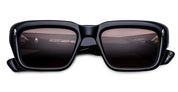 Ottica Mondello Roma - Jacques Marie Mage - JMMWK-18K - WALKER - WILLOW - Acetate - shape Rectangular - Black - EYEWEAR - SUNGLASSES - Unisex,Uomo,Donna,Women,Men - lens Brown - Made In Japan