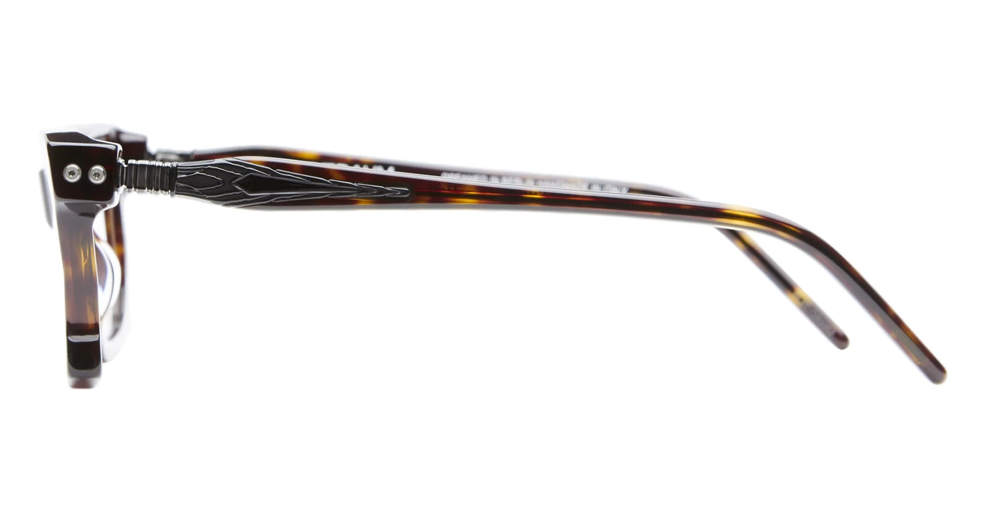 Ottica Mondello Roma - Kuboraum - KROD75TS000000OP - MASK D75 - TORTOISE RX  - Acetate, metal - shape Rectangular - Tortoise - EYEWEAR - EYEGLASSES - Unisex,Uomo,Donna,Women,Men - lens Clear - Made In Italy