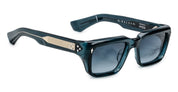 Ottica Mondello Roma - Jacques Marie Mage - JMMWK-9F - WALKER - INDIGO                                    - Acetate - shape Rectangular - blue - EYEWEAR - SUNGLASSES - Uomo,Men - lens Gradient blue - Made In Japan