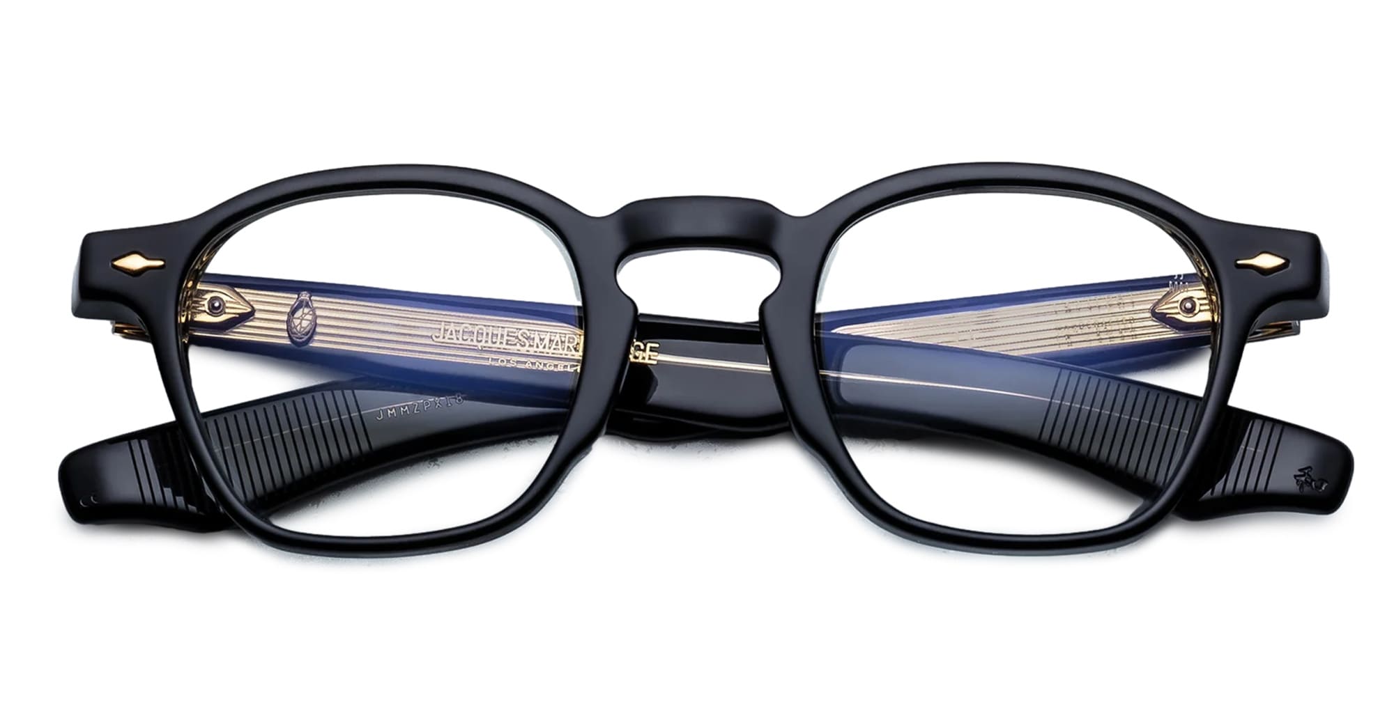Ottica Mondello Roma - Jacques Marie Mage - JMMZPXRX-18V - ZEPHIRIN 47 - VENOM RX - Acetate - shape Squared - green - EYEWEAR - EYEGLASSES - Uomo,Men - lens Clear - Made In Japan