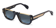 Ottica Mondello Roma - T HENRI - NCW - NETTUNO - TWILIGHT - Acetate - shape Oval - blue, gold - EYEWEAR - SUNGLASSES - Unisex,Uomo,Donna,Women,Men - lens Gradient blue - Made In Japan