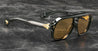 Ottica Mondello Roma - Jacques Marie Mage - JMMWD-17L - LAST FRONTIER VI - WILDHORSE- FALCON - Acetate - shape Navigator - Black - EYEWEAR - SUNGLASSES - Uomo,Men - lens yellow - Made In Japan