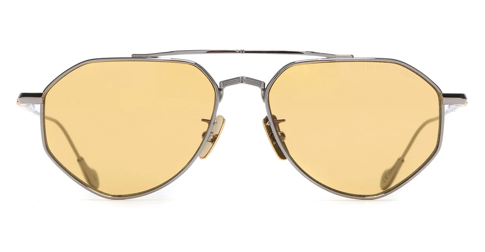Ottica Mondello Roma - Cutler and Gross - GFSN-017-54-01 - THE GREAT FROG - LYNOTT - GUNMETAL - Titanium - shape Aviator - grey - EYEWEAR - SUNGLASSES - Unisex,Uomo,Donna,Women,Men - lens orange - Made In Japan