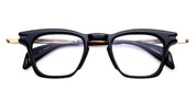 Ottica Mondello Roma - Jacques Marie Mage - JMMKENRX-15A - KENNEDY - NOIR 15 RX - Acetate - shape Panto - Black - EYEWEAR - EYEGLASSES - Unisex,Uomo,Donna,Women,Men - lens Clear - Made In Japan