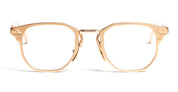 Ottica Mondello Roma - Movitra - VIS INSITA 01-C3 D - VIS INSITA 01 - C2 Light Gold RX - Titanium - shape Panto - Gold - EYEWEAR - EYEGLASSES - Uomo,Men - lens Clear - Made In Italy
