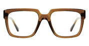Ottica Mondello Roma - Kuboraum - KRO0K3GD000000OP - MASK K3 GD - GIANDUIA RX - Acetate - shape Squared - brown - EYEWEAR - EYEGLASSES - Unisex,Uomo,Donna,Women,Men - lens Clear - Made In Italy