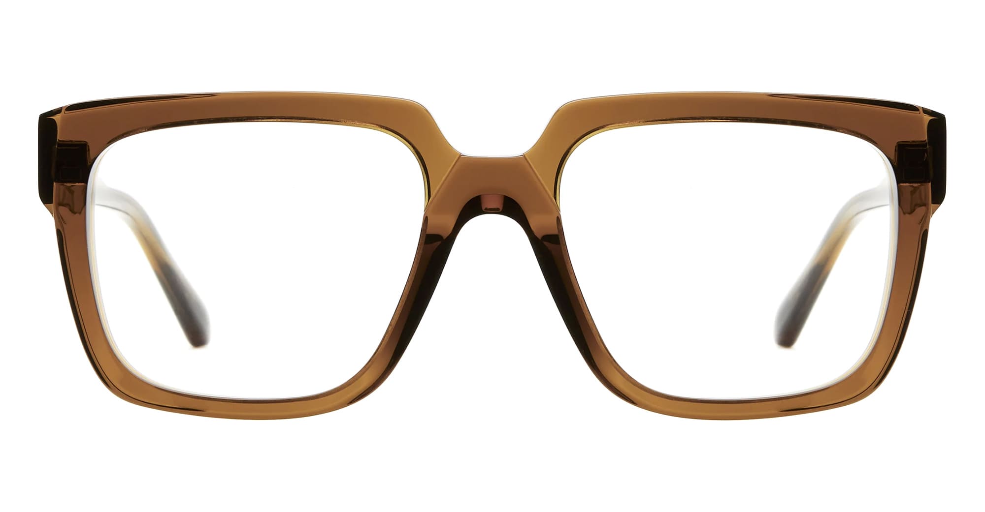 Ottica Mondello Roma - Kuboraum - KRO0K3GD000000OP - MASK K3 GD - GIANDUIA RX - Acetate - shape Squared - brown - EYEWEAR - EYEGLASSES - Unisex,Uomo,Donna,Women,Men - lens Clear - Made In Italy