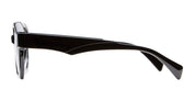 Ottica Mondello Roma - Kuboraum - KROK33BS000000OP - MASK K33 - BLACK SHINE RX - Acetate - shape Navigator - Black - EYEWEAR - EYEGLASSES - Unisex,Uomo,Donna,Women,Men - lens Clear - Made In Italy