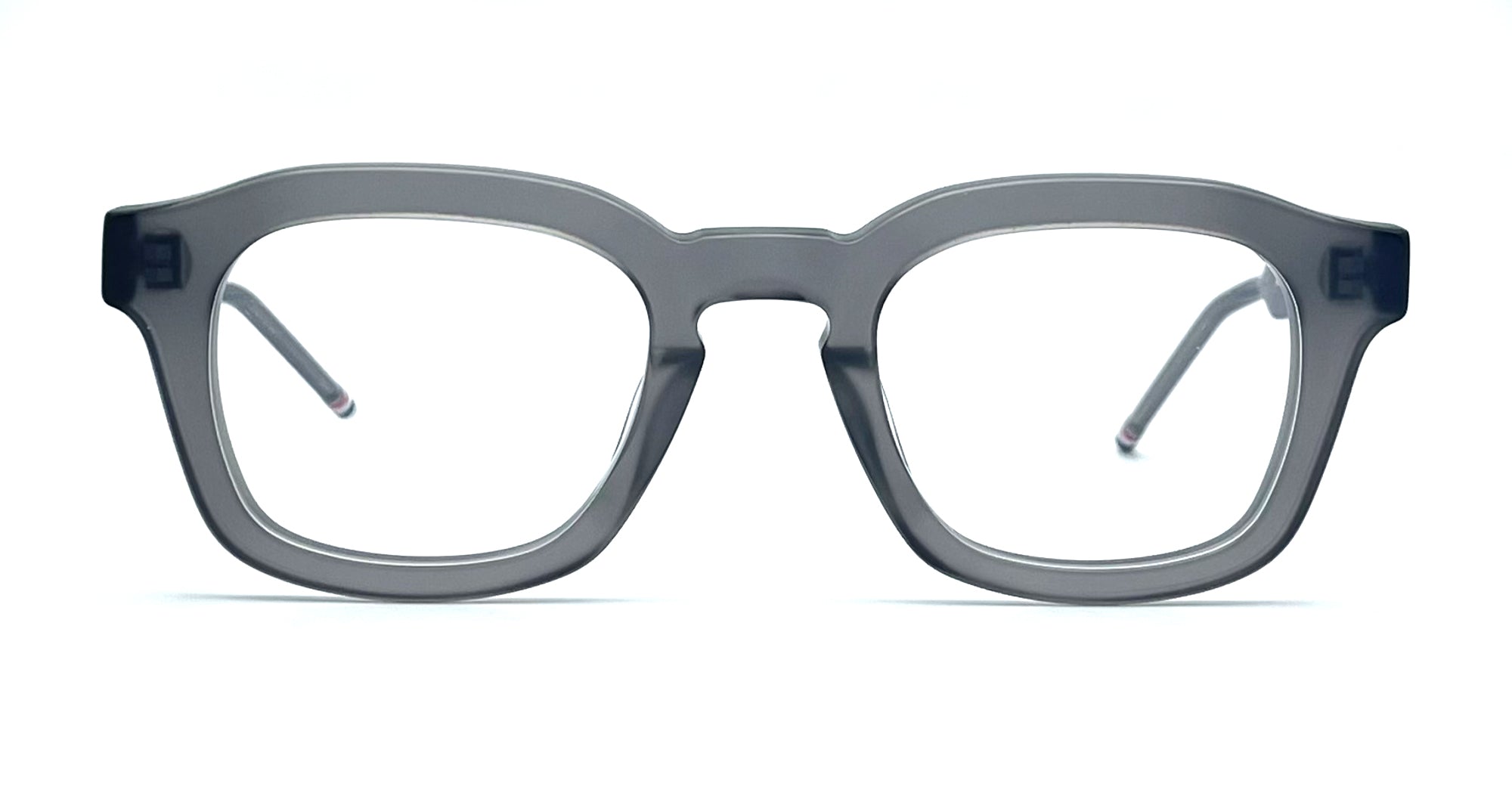 Thom Browne Rectangular - light grey rx – Mondello 1962
