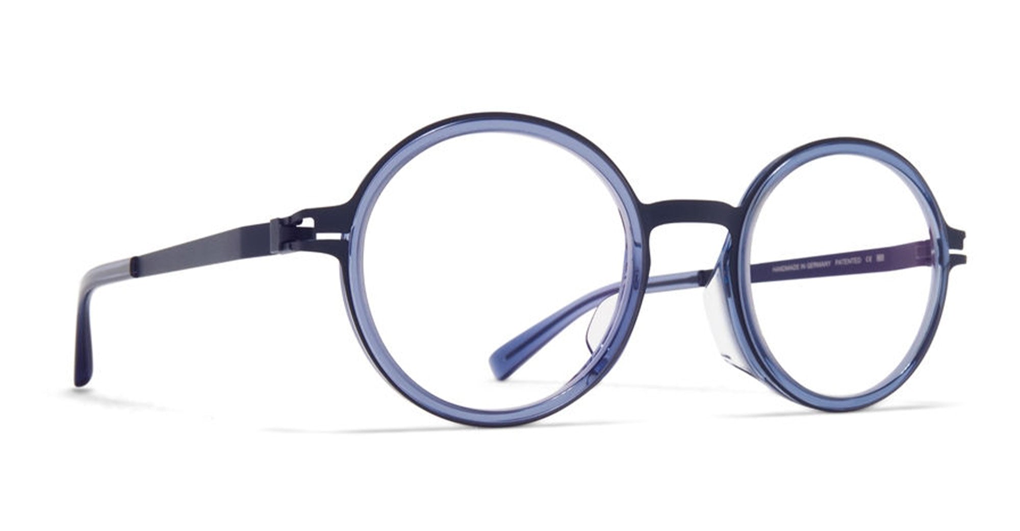 Ottica Mondello Roma - Mykita - 10084174 - DAYO - A62 Indigo / Deep Ocea RX - stainless steel - shape  - blue - EYEWEAR - EYEGLASSES - Donna,Women - lens  - Made In Germany