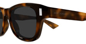 Ottica Mondello Roma - Saint Laurent - SL 801-005 - SL 801-005 - HAVANA - Acetate - shape Squared - Havana - EYEWEAR - SUNGLASSES - Unisex,Uomo,Donna,Women,Men - lens Grey - Made In Italy