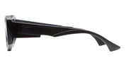 Ottica Mondello Roma - Kuboraum - KRO0F6BM000000OP - MASK F6 - BLACK MATTE RX - Acetate - shape Rectangular - Black - EYEWEAR - EYEGLASSES - Unisex,Uomo,Donna,Women,Men - lens Clear - Made In Italy