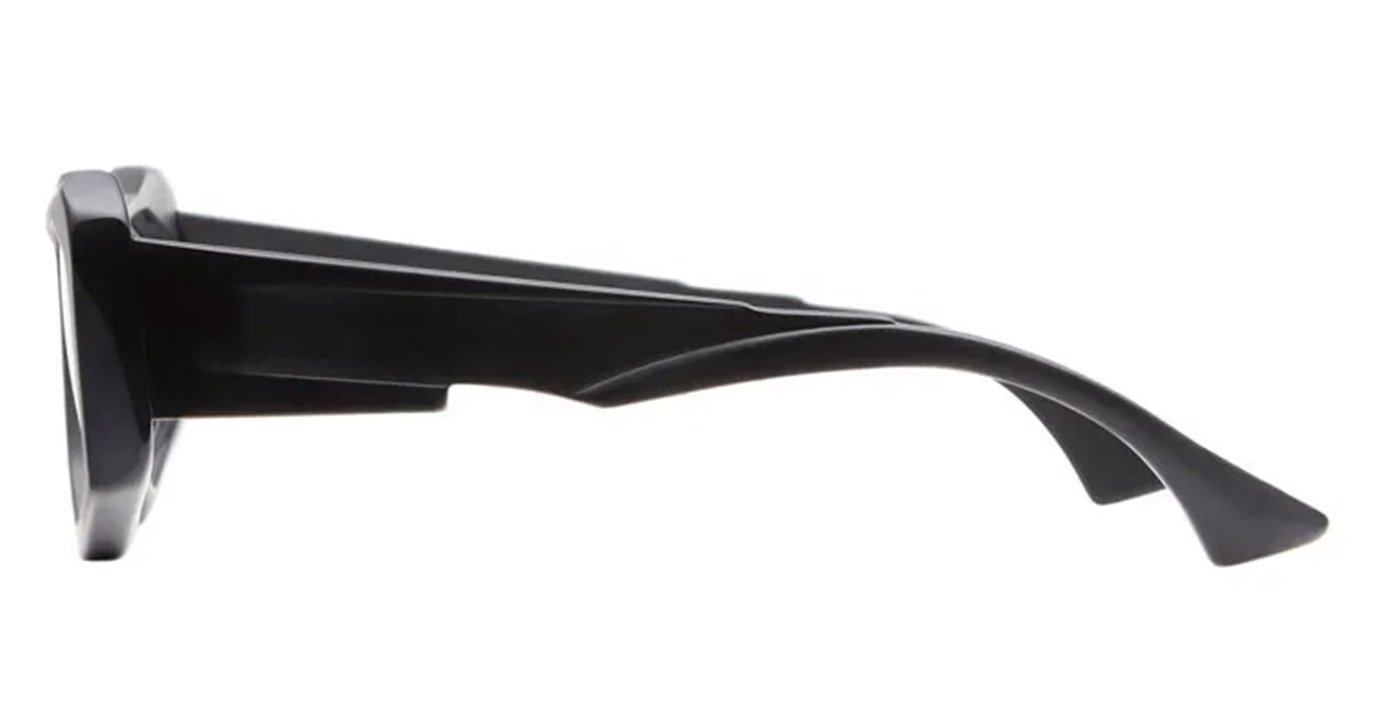 Ottica Mondello Roma - Kuboraum - KRO0F6BM000000OP - MASK F6 - BLACK MATTE RX - Acetate - shape Rectangular - Black - EYEWEAR - EYEGLASSES - Unisex,Uomo,Donna,Women,Men - lens Clear - Made In Italy