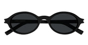 Ottica Mondello Roma - Saint Laurent - SL 751 JEANNE-001 - SL 751 JEANNE-001 - BLACK - Acetate - shape Oval - Black - EYEWEAR - SUNGLASSES - Donna,Women - lens Grey - Made In Italy