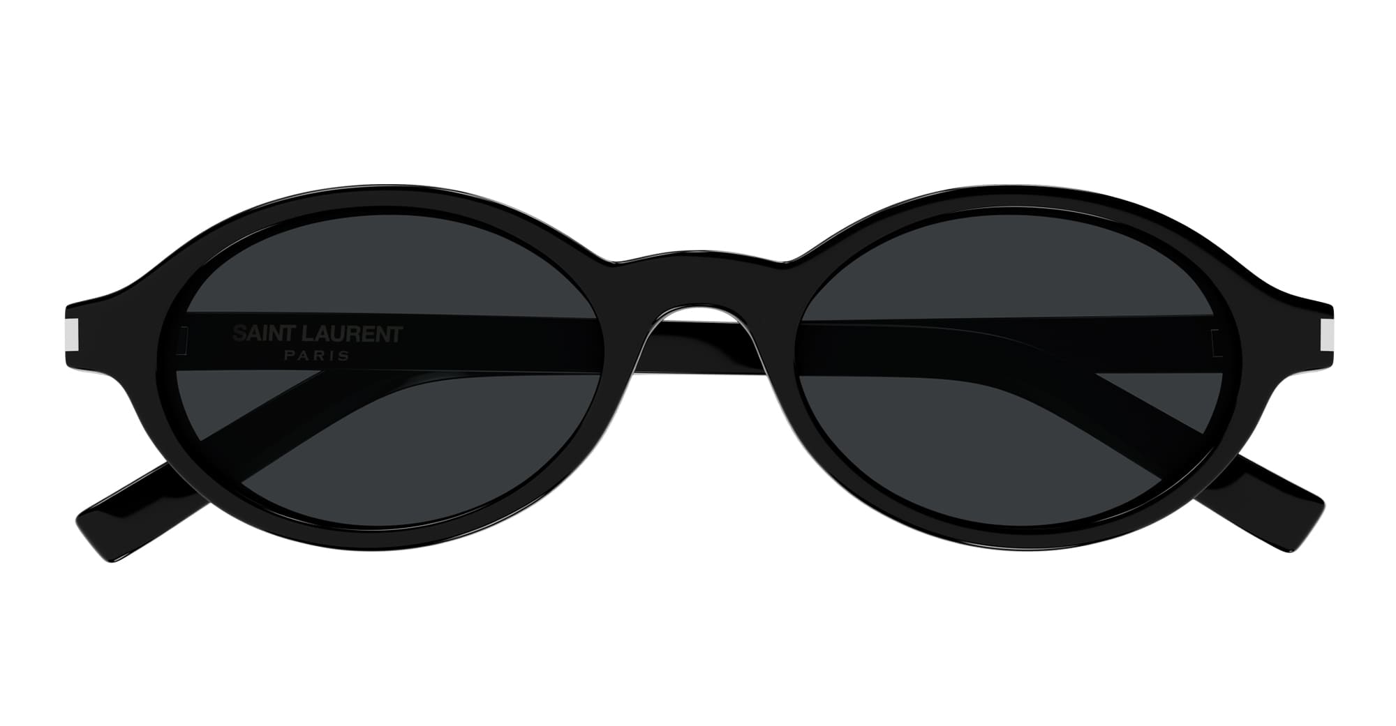 Ottica Mondello Roma - Saint Laurent - SL 751 JEANNE-001 - SL 751 JEANNE-001 - BLACK - Acetate - shape Oval - Black - EYEWEAR - SUNGLASSES - Donna,Women - lens Grey - Made In Italy