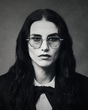 Ottica Mondello Roma - Jacques Marie Mage - JMMTK-12M - ATKINS - MUSKET - Titanium - shape Squared - Gold - EYEWEAR - SUNGLASSES - Unisex,Uomo,Donna,Women,Men - lens Green - Made In Japan