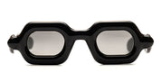 Ottica Mondello Roma - Paloceras - DB-SX - PEBBLE - Double Black SX - Acetate - shape Squared - Black - EYEWEAR - SUNGLASSES - Unisex,Uomo,Donna,Women,Men - lens Gradient grey - Made In China