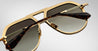 Ottica Mondello Roma - Jacques Marie Mage - JMMEK-18F - LOCKHEED - GENEVA - Titanium - shape Aviator - Gold - EYEWEAR - SUNGLASSES - Unisex,Uomo,Donna,Women,Men - lens Green - Made In Japan