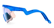 Ottica Mondello Roma - Alba Optics - 8050054517582 - DELTA LEI - BLUE GLOSSY / VZUM F-LENS FLM - Tr90 - shape Mask - blue - EYEWEAR - SUNGLASSES - Unisex,Uomo,Donna,Women,Men - lens purple - Made In Italy