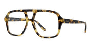 Ottica Mondello Roma - Loewe - LW50097I54056 - SLIM HAVANA SQUARED PILOT EYEGLASSES - Acetate - shape Squared - Havana - EYEWEAR - EYEGLASSES - Donna,Women - lens Clear - Made In Italy
